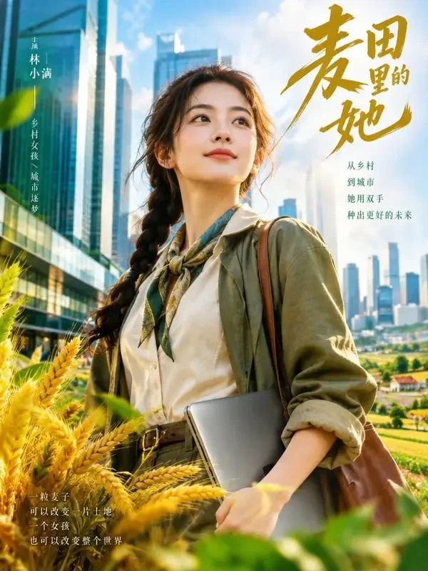村花进城记封面 - AI片库都市爽剧短剧